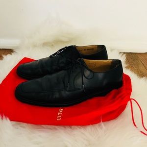 Black Bally Leather oxford men’s shoes 11